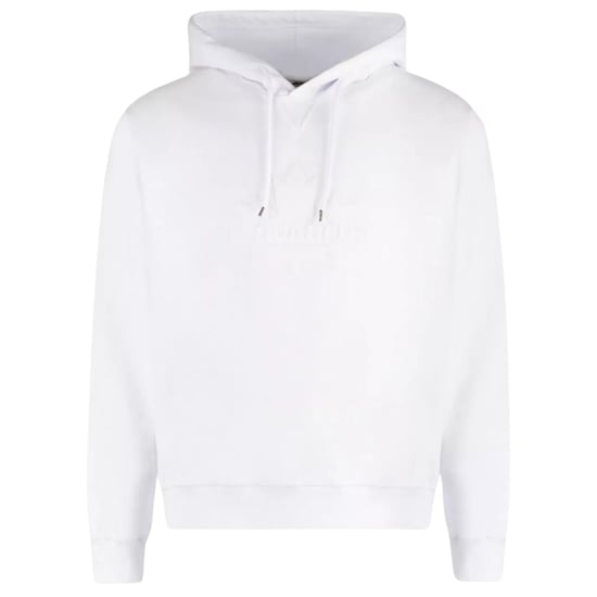 Dsquared2 Monotone Maple Leaf Logo White Hoodie - Image 1