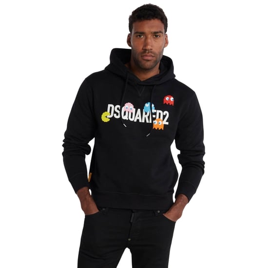 Dsquared2 Pac Man Cool Fit Zwarte Hoodie - Image 5