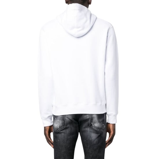 Dsquared2 Pac Man Cool Fit Witte Hoodie - Image 3