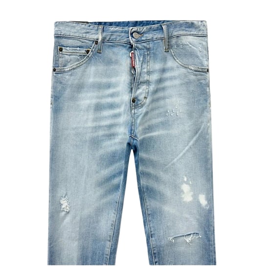 Dsquared2 Cool Guy Jeans Dsetroyed Style Lichtblauwe Jeans - Image 3
