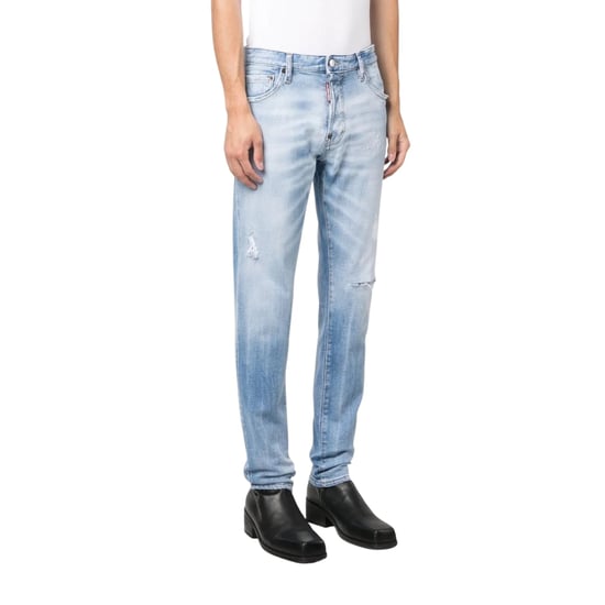 Dsquared2 Cool Guy Jeans Dsetroyed Style Lichtblauwe Jeans - Image 5