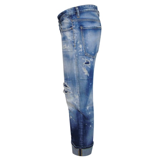 Dsquared2 Big Brother Jean Reinforced Destroyed Denim Blauwe Jeans - Image 3