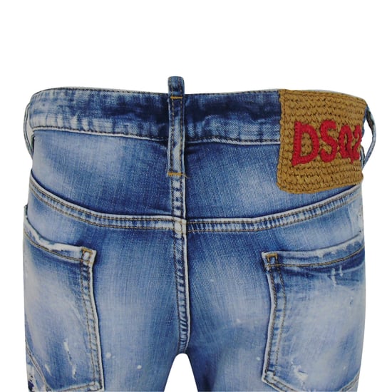 Dsquared2 Big Brother Jean Reinforced Destroyed Denim Blauwe Jeans - Image 5