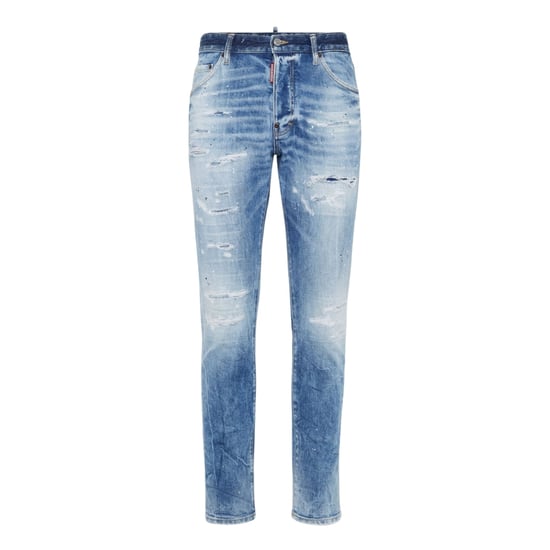 Dsquared2 Light Scarface Wash Cool Guy Jeans Marinblå - Image 1