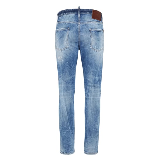 Dsquared2 Light Scarface Wash Cool Guy Jeans Marinblå - Image 2