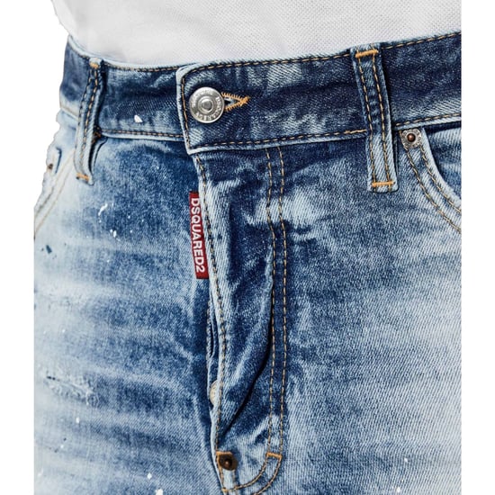 Dsquared2 Light Scarface Wash Cool Guy Jeans Marinblå - Image 6