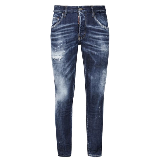 Dsquared2 Skater Jeans In Distressed Denim Jeans - Image 1