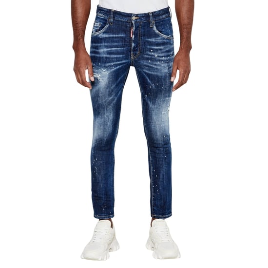 Dsquared2 Skater Jeans In Distressed Denim Jeans - Image 4