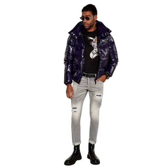 Dsquared2 Cool Guy Paint Splash Grå Slim Fit Jeans - Image 4