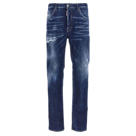 Dsquared2 642 Jean In Distressed Denim Jeans - Image 1