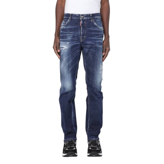 Dsquared2 642 Jean In Distressed Denim Jeans - Image 3
