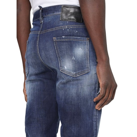 Dsquared2 642 Jean In Distressed Denim Jeans - Image 5