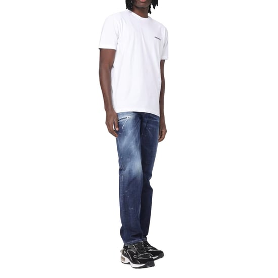 Dsquared2 642 Jean In Distressed Denim Jeans - Image 6