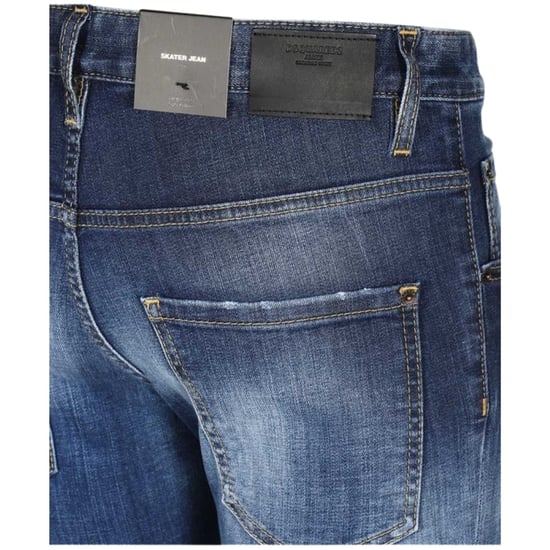 Dsquared2 Skater Jean Faded Dark Blue Jeans - Image 3