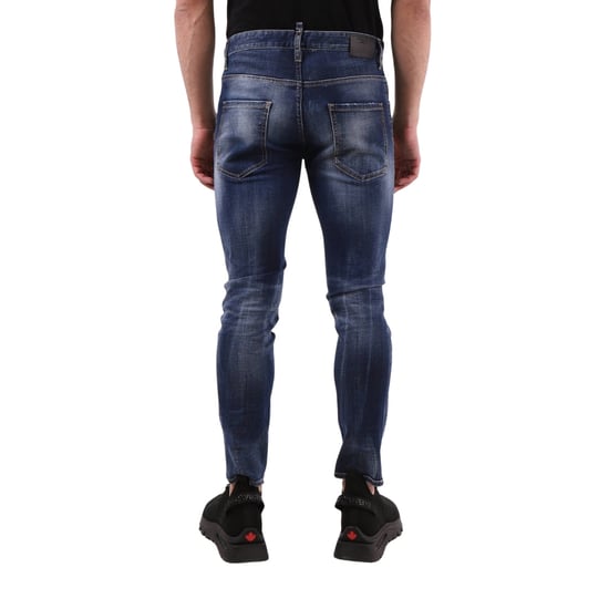 Dsquared2 Skater Jean Faded Dark Blue Jeans - Image 5