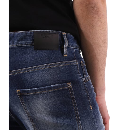 Dsquared2 Skater Jean Faded Dark Blue Jeans - Image 6