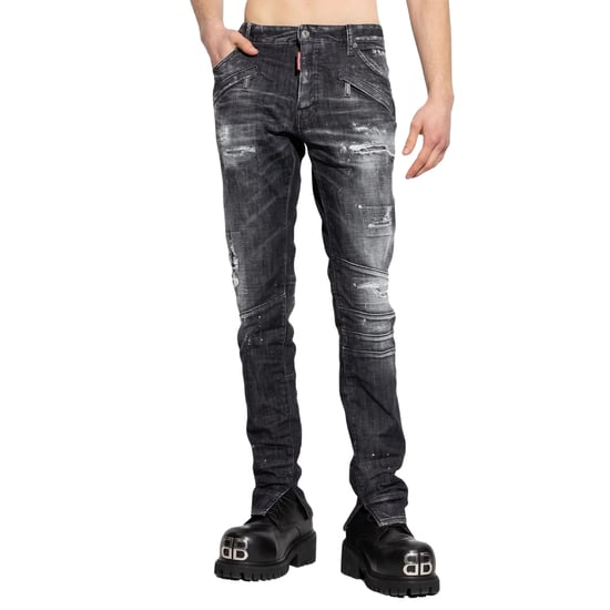 Dsquared2 Black Skater Fit Jeans - Image 3