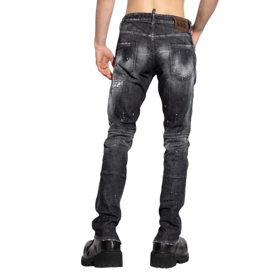 Dsquared2 Black Skater Fit Jeans - Image 4