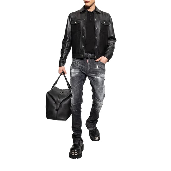 Dsquared2 Black Skater Fit Jeans - Image 6