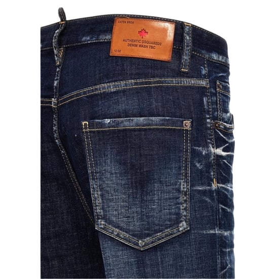 Dsquared2 642 Vervaagde Blauwe Jeans - Image 4