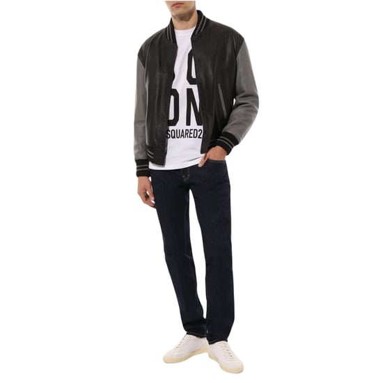 Dsquared2 Slim Jean Dark Rinse Wash Blue Jeans - Image 4