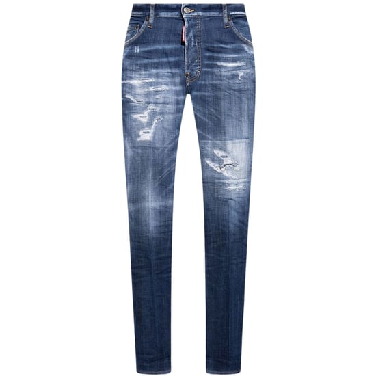 Dsquared2 Cool Guy Jeans Destroyed Worn Denim Blauwe Jeans - Image 1