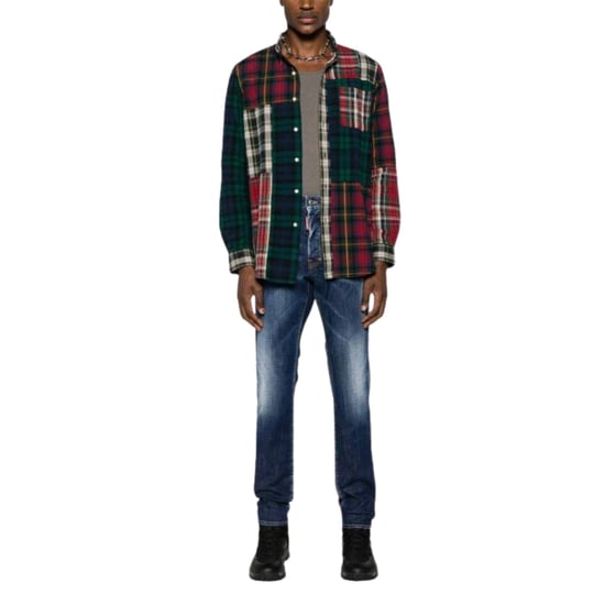 Dsquared2 Marineblauwe Skinny Jeans Voor Coole Gasten - Image 5