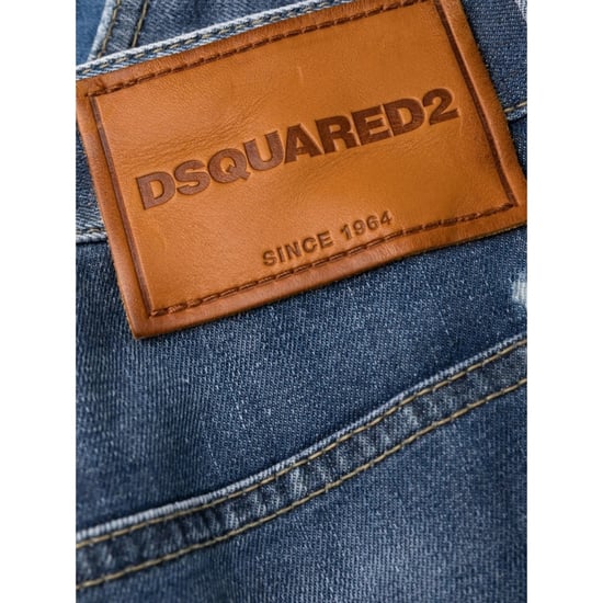 Dsquared2 Sexy Twist Jean Destroyed Reinforced Paint Splash Blue Jeans - Image 6