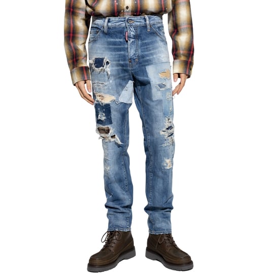 Dsquared2 Denim Cool Guy Patch Jeans Marineblauw - Image 2