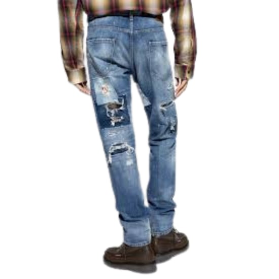 Dsquared2 Denim Cool Guy Patch Jeans Marineblauw - Image 3