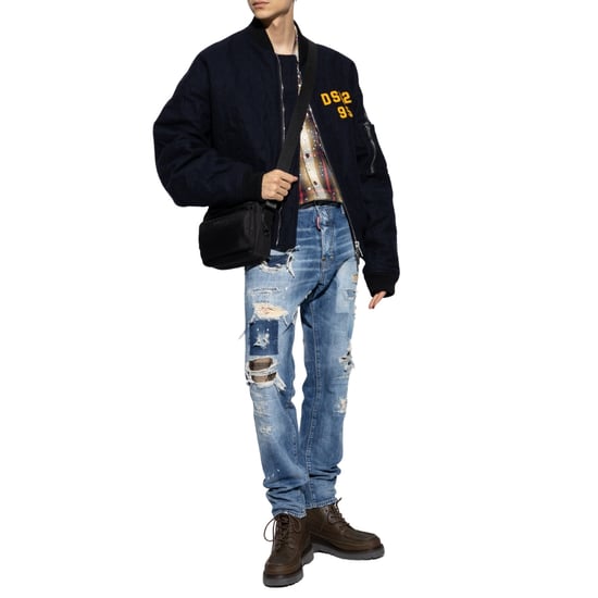 Dsquared2 Denim Cool Guy Patch Jeans Marineblauw - Image 4