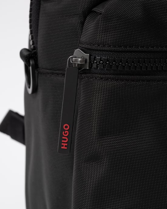 Logo Detail Backpack in Black - Image 5
