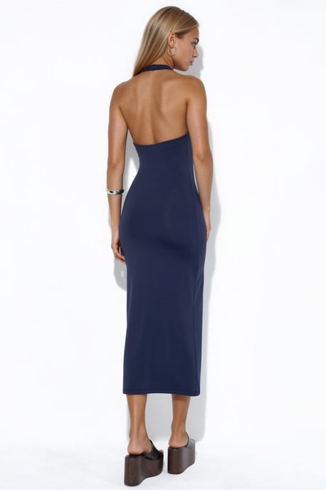 Halter Neck Maxiklänning - Image 3