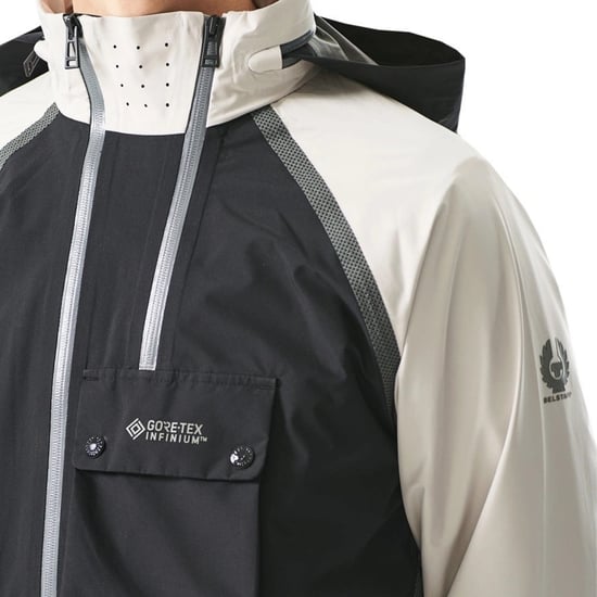 Belstaff Solid Twin Fawn Black Black Waterdichte Trainingsjas - Image 2