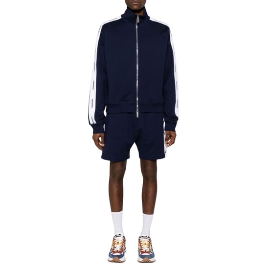 Dsquared2 Trainingsjack Met Logo-tape In Marineblauw - Image 5