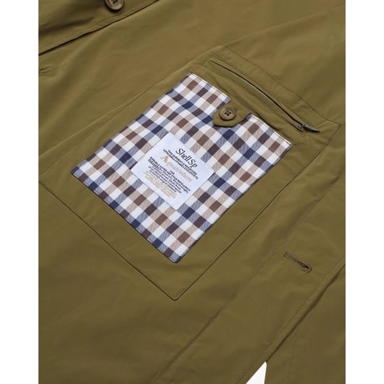 Aquascutum Active Stretch Caban Armégrön Jacka - Image 5