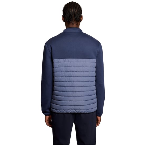 Lyle &amp; Scott True Indigo Sports Fleece Hybridjacka - Image 4