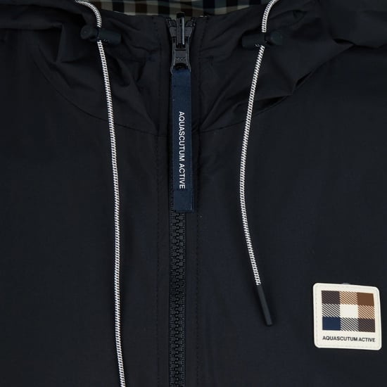 Aquascutum Active Rlg Badge Reversible Sailor Black Jacket - Image 3