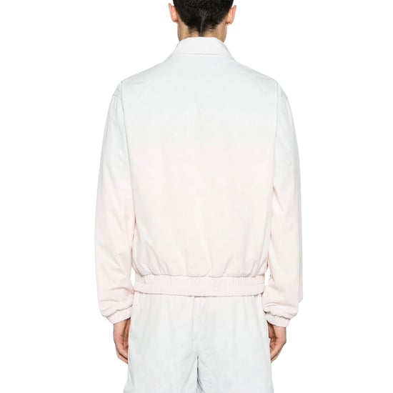 Casablanca Monogram Perforated Laser Cut Gradient White Jacket - Image 2
