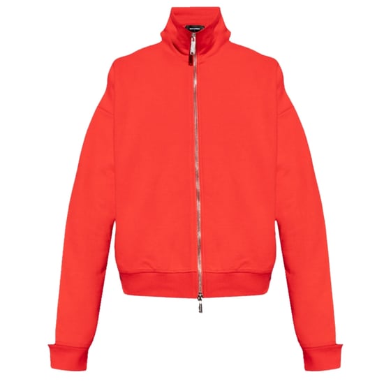 Dsquared2 Röd Träningsjacka Med Logotyptejp - Image 1