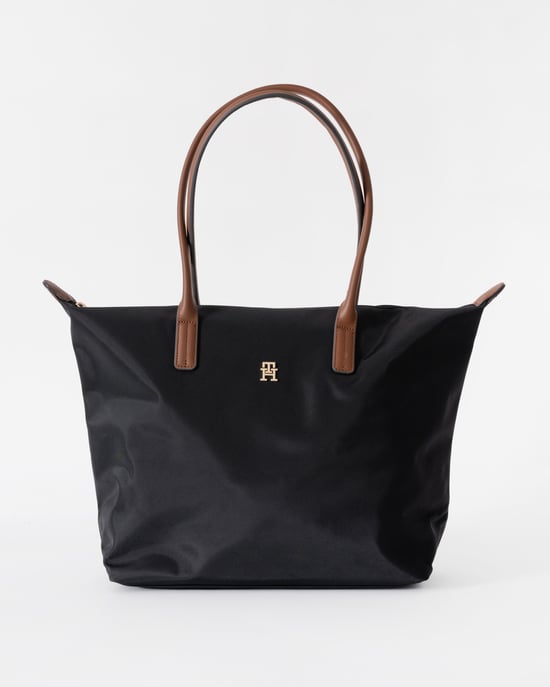 Logo Detail Tote Bag in Black - Image 1