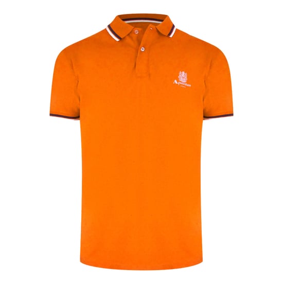 Aquascutum Active Cotton Polo Orange - Image 1