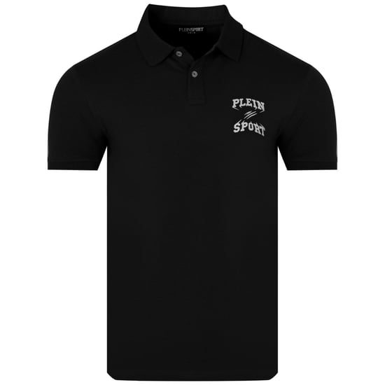 Plein Sport Poloshirt Met Klein Logo, Zwart - Image 1