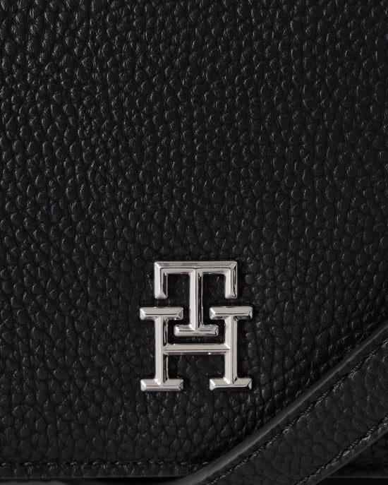 Logo Detail Crossover Bag in Black - Image 2