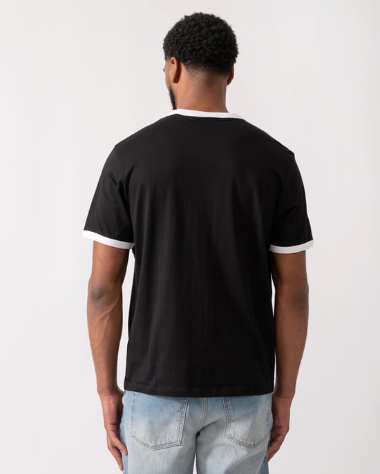 Short Sleeve T-Shirt in Black - Image 2