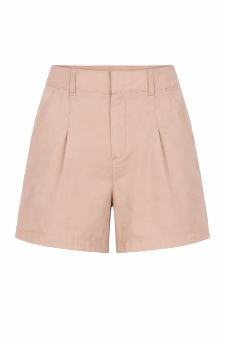 Pure Cotton Pleat Front Shorts - Image 4