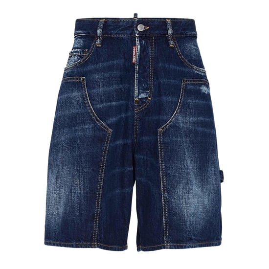 Dsquared2 Dark Semplice Carpenter Shorts Navy Blue - Image 1