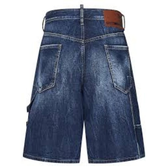 Dsquared2 Dark Semplice Carpenter Shorts Navy Blue - Image 2