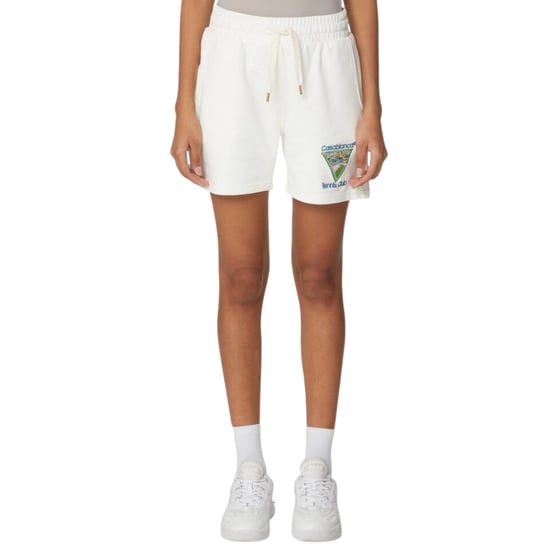 Casablanca Embroidered Tennis Club Icon Off-white Shorts - Image 2