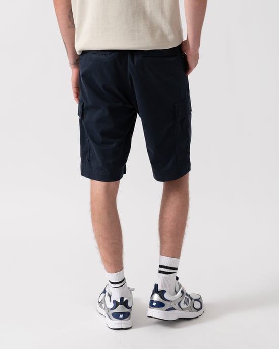 BOSS Orange Sisla Mens Cargo Shorts Cargo Shorts in Dark_Navy - Image 5
